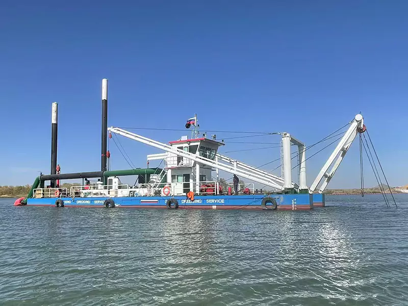 কাটার সাকশন ড্রেজার - দক্ষ শিলা ভাঙ্গা এবং পলি অপসারণের জন্য একটি শক্তিশালী হাতিয়ার।