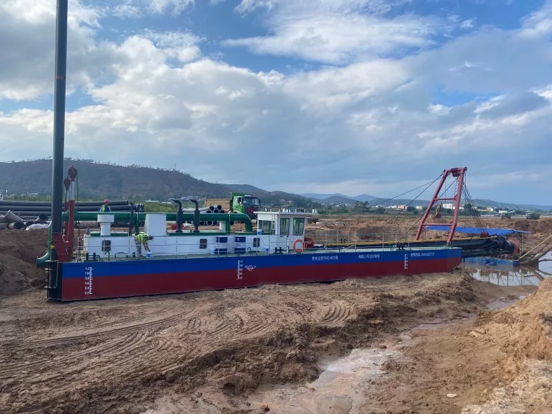 DK400 কাটার সাকশন ড্রেজার