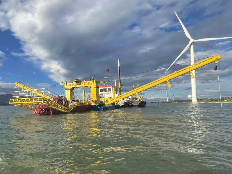 DK650 কাটার সাকশন ড্রেজার